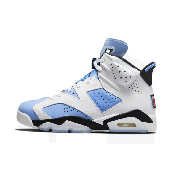 Nike Air Jordan 6 Retro GS UNC Size 6Y GS Women's Size 7.5 384665-410 New DS - Picture 2 of 10
